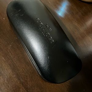 Coach eye glasses or sunglasses case